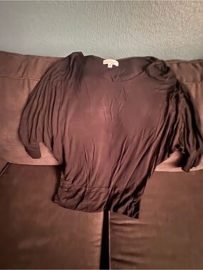 Zenana Signature Women’s Black Solid Pullover Top Size 3X